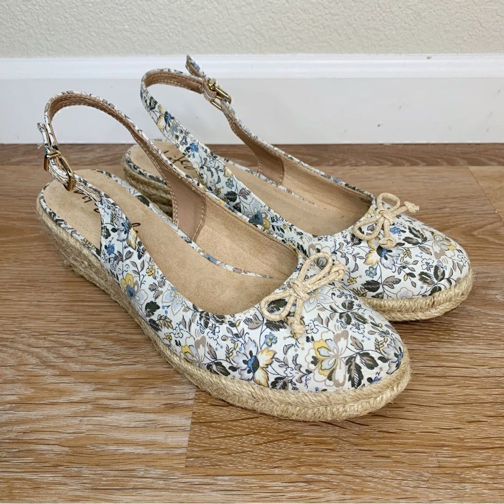 NWOT LifeStride Velocity 2.0 Keepsake Espadrille Wedge, Size 8.5